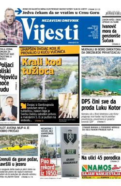 Vijesti - broj 6221, 22. jul 2015.