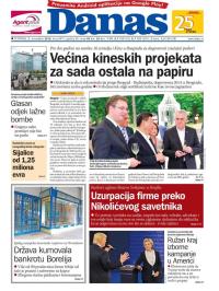 Danas - broj 6975, 3. nov 2016.