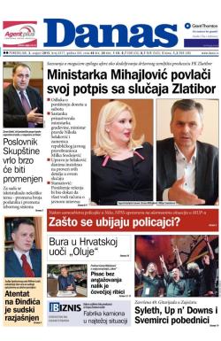 Danas - broj 6517, 3. avg 2015.