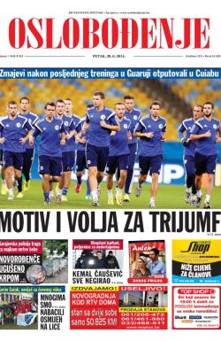Oslobođenje - broj 24.262, 20. jun 2014.