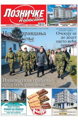 Lozničke novosti - broj 715, 26. nov 2021.