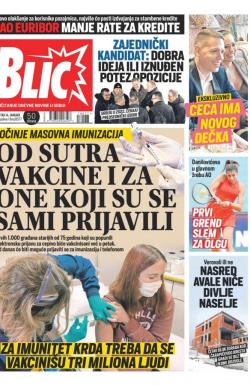 Blic - broj 8577, 14. jan 2021.