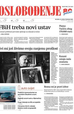 Oslobođenje - broj 27278, 19. apr 2023.