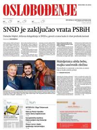 Oslobođenje - broj 26181, 17. okt 2019.