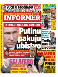 Informer - broj 1747, 20. jan 2018.