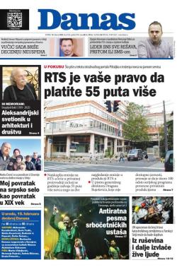 Danas - broj 9228, 14. feb 2023.