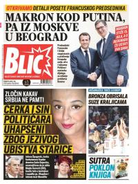 Blic - broj 8040, 8. jul 2019.