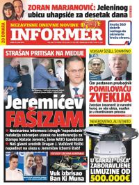 Informer - broj 1492, 22. mar 2017.