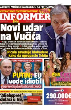 Informer - broj 3978, 15. maj 2025.