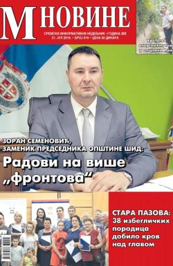M Novine, Sr. Mitrovica - broj 919, 31. jul 2019.