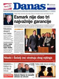 Danas - broj 6351, 18. feb 2015.