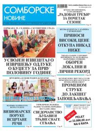 Somborske novine - broj 3614, 29. sep 2023.