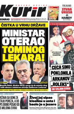 Kurir - broj 309, 12. dec 2014.