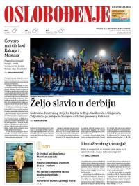 Oslobođenje - broj 26135, 1. sep 2019.