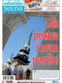 Nove Subotičke novine - broj 286, 16. sep 2022.
