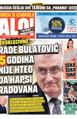 Alo - broj 2918, 9. apr 2016.