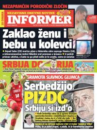 Informer - broj 1309, 17. avg 2016.