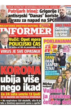 Informer - broj 2495, 8. jul 2020.