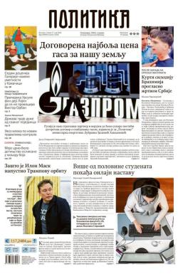Politika - broj 40040, 27. maj 2025.