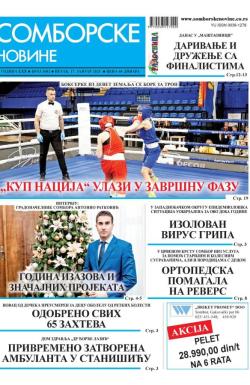 Somborske novine - broj 3682, 17. jan 2025.