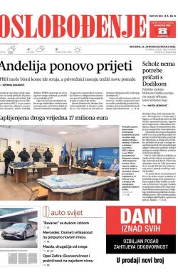 Oslobođenje - broj 26888, 12. jan 2022.