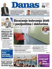 Danas - broj 9374, 8. avg 2023.