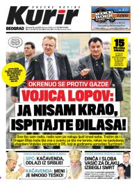 Kurir - broj 3474, 30. maj 2013.