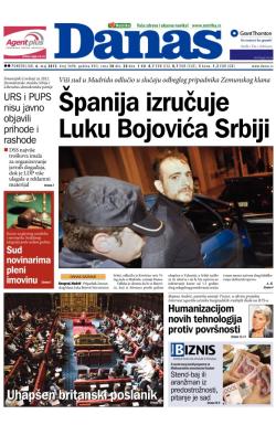 Danas - broj 5698, 6. maj 2013.