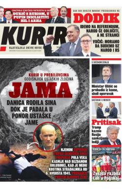Kurir - broj 4109, 7. avg 2025.