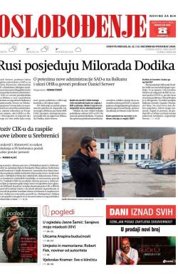 Oslobođenje - broj 26557, 12. dec 2020.