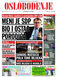 Oslobođenje - broj 24.699, 31. avg 2015.