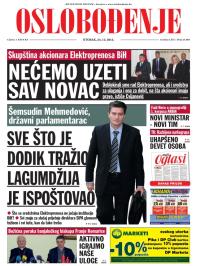 Oslobođenje - broj 24.084, 24. dec 2013.