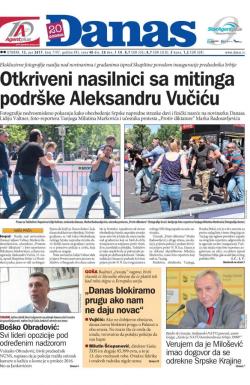 Danas - broj 7197, 13. jun 2017.