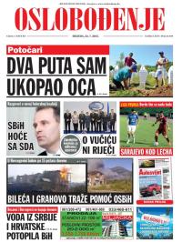 Oslobođenje - broj 24.659, 22. jul 2015.