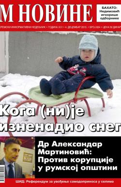 M Novine, Sr. Mitrovica - broj 624, 4. dec 2013.
