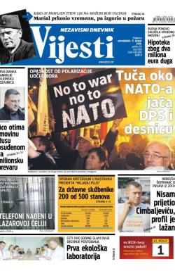 Vijesti - broj 6391, 11. jan 2016.