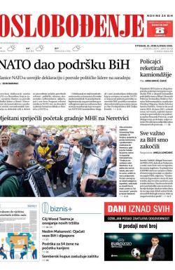 Oslobođenje - broj 26710, 15. jun 2021.
