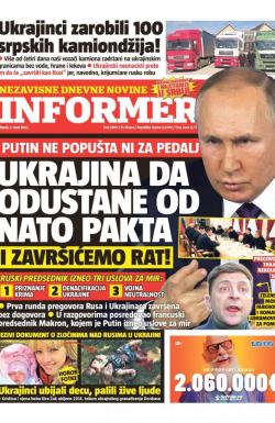 Informer - broj 2999, 1. mar 2022.