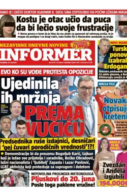 Informer - broj 3379, 28. maj 2023.