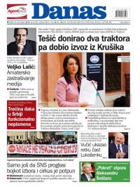 Danas - broj 8101, 4. dec 2019.