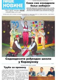 Naše novine, Odžaci - broj 276, 8. apr 2016.