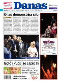 Danas - broj 5394, 6. jul 2012.