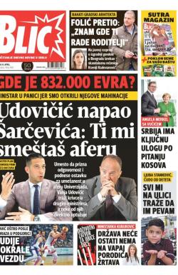 Blic - broj 7601, 14. apr 2018.