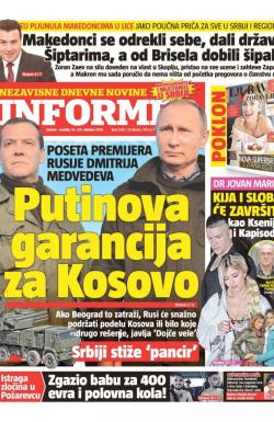 Informer - broj 2281, 19. okt 2019.