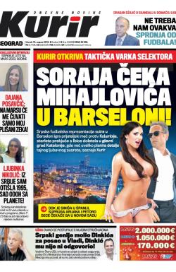 Kurir - broj 3549, 13. avg 2013.