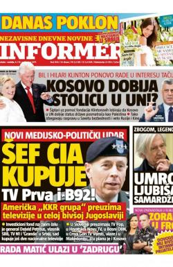 Informer - broj 1636, 9. sep 2017.