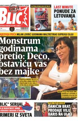 Blic - broj 7325, 7. jul 2017.