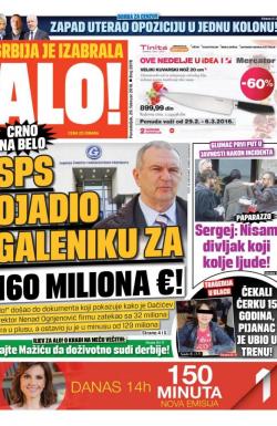 Alo - broj 2878, 29. feb 2016.
