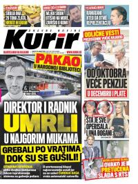 Kurir - broj 1634, 25. avg 2018.