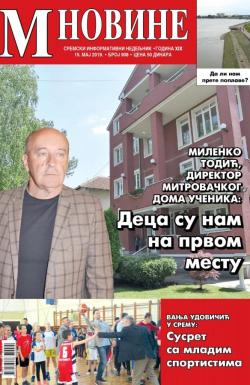 M Novine, Sr. Mitrovica - broj 908, 15. maj 2019.